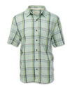 SHORT-SLEEVED FLAX BLEND SHIRT