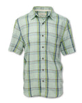 SHORT-SLEEVED FLAX BLEND SHIRT