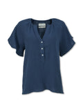 GAUZE RAGLAN SLEEVE TOP - SHIPS 3/1/26