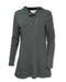 STRIPED FLEECE KNIT TUNIC
