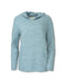 WOMENS MOHAIR BLEND SWEATER HOODIE