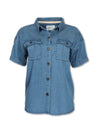 DENIM SAFARI SHIRT - SHIPS 3/1/26
