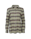 WOMEN'S SAGE PLAID FLANNEL